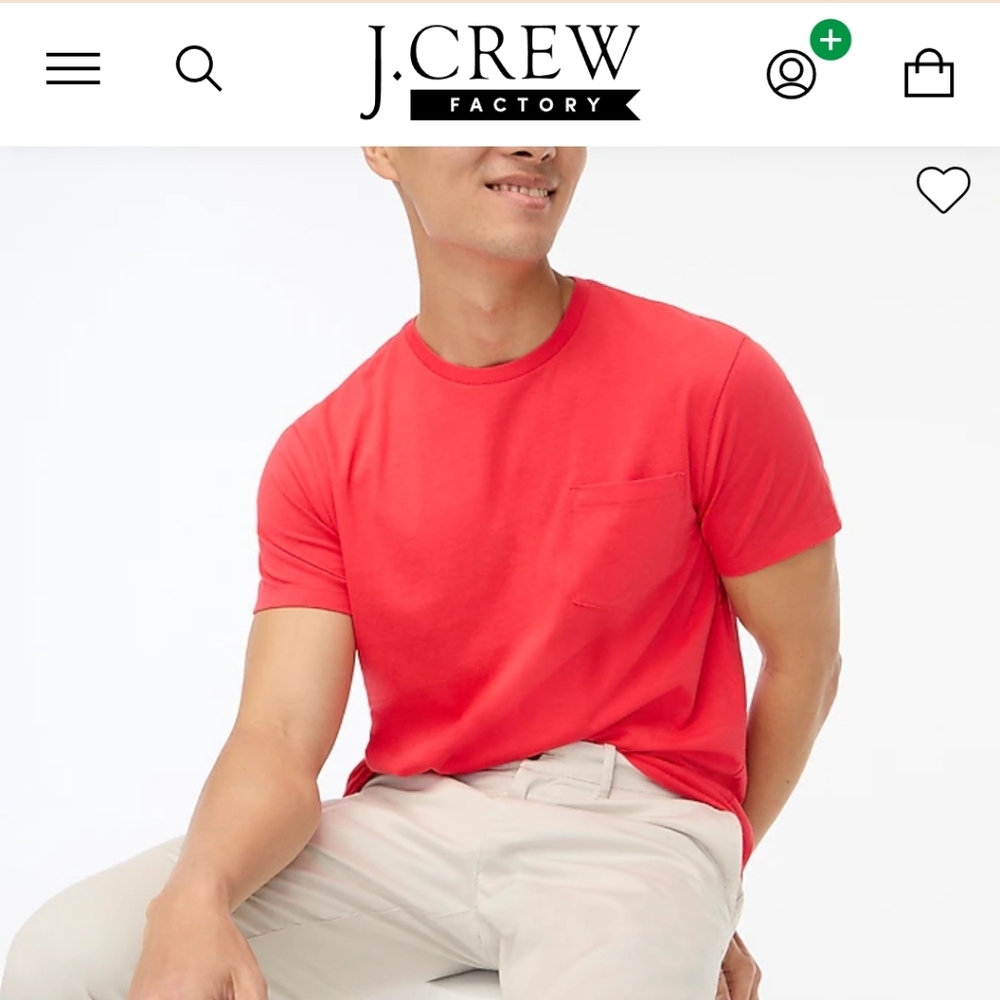 J.Crew Men's Slim Fit Medium Tee